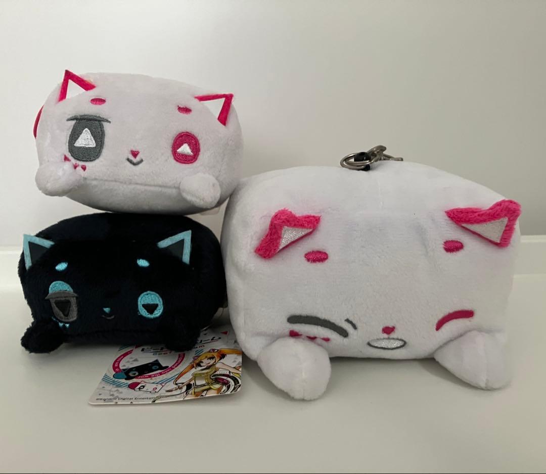 ビートストリーム　タカハシサン　にゃん　ぬいぐるみ3点セット