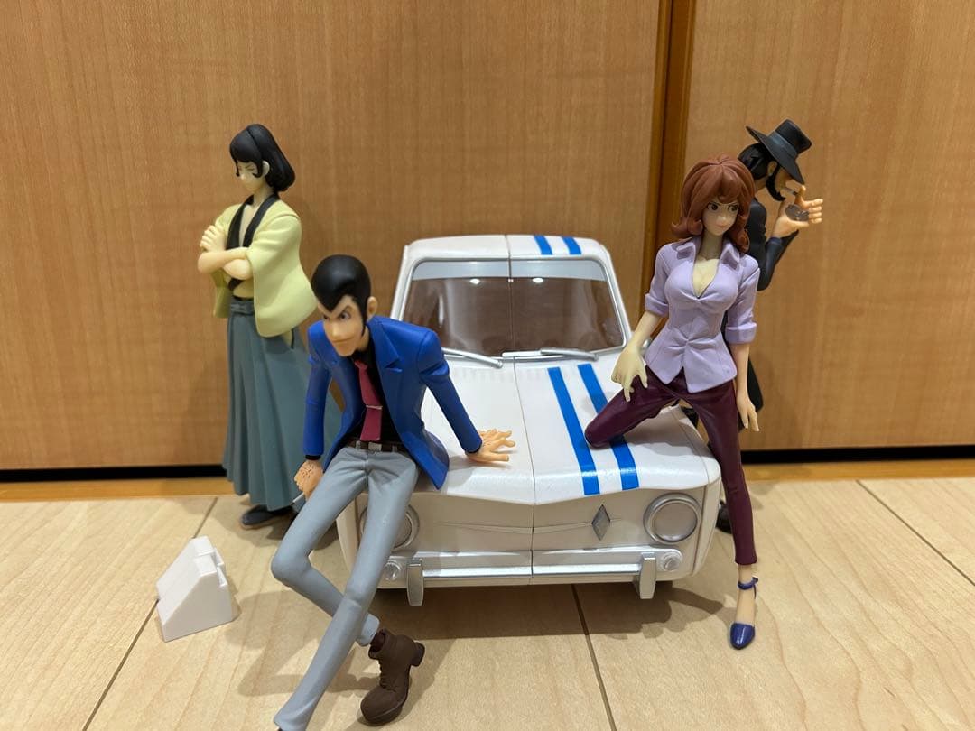 造形師✕写真家　ルパン三世　フィギュア4種コンプリートセット