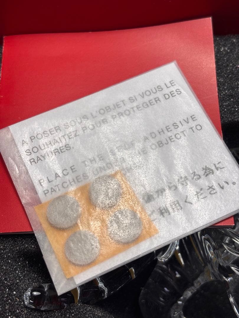 Baccarat クリスタル 干支 虎の置物