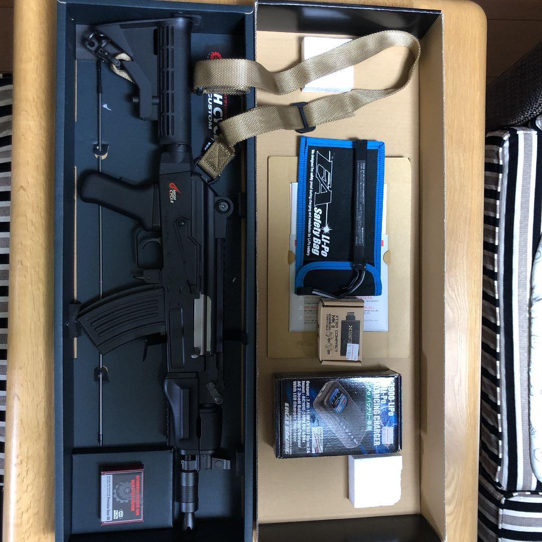 東京マルイ電動ガンAK47HC250連射マガジン標準装備