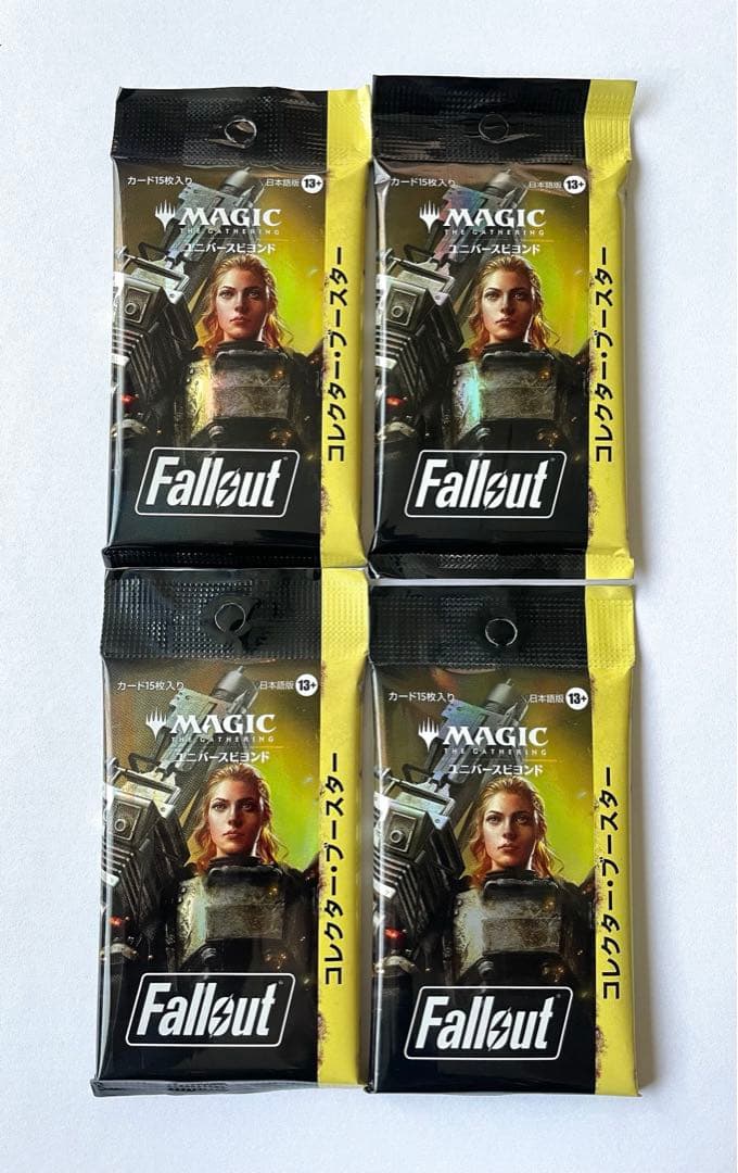 Fallout コレクターブースター 未開封 4パック ユニバースビヨンド