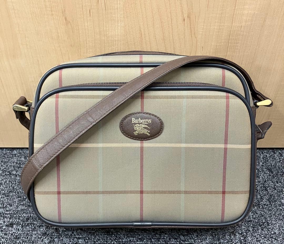 Burberrys バーバリー ショルダーバッグ 大人気 チェック柄