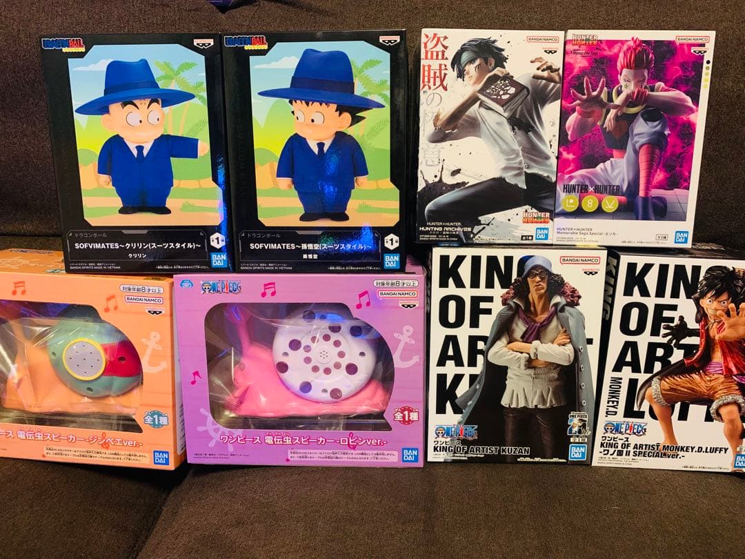 160ドラゴンボール　悟空　クリリン　ハンターハンター　ヒソカ　ワンピース