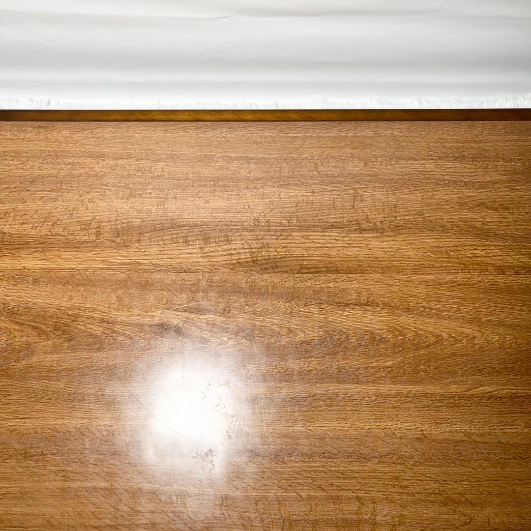 【引き取り可】カリモク家具　karimoku オールドカリモクダイニングテーブル