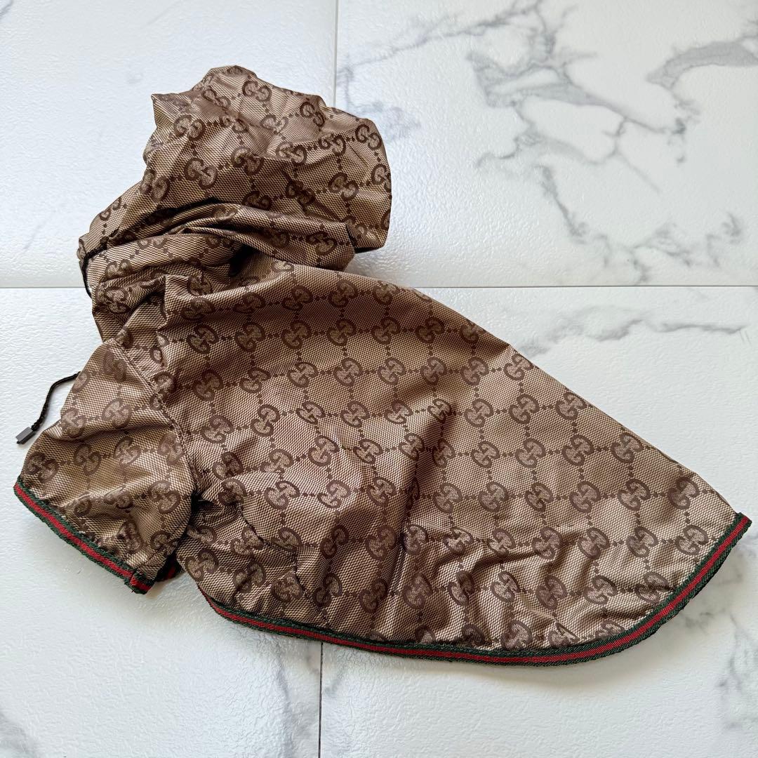 グッチ GG モノグラム ドッグウェア 犬服 小型犬　ナイロン コート