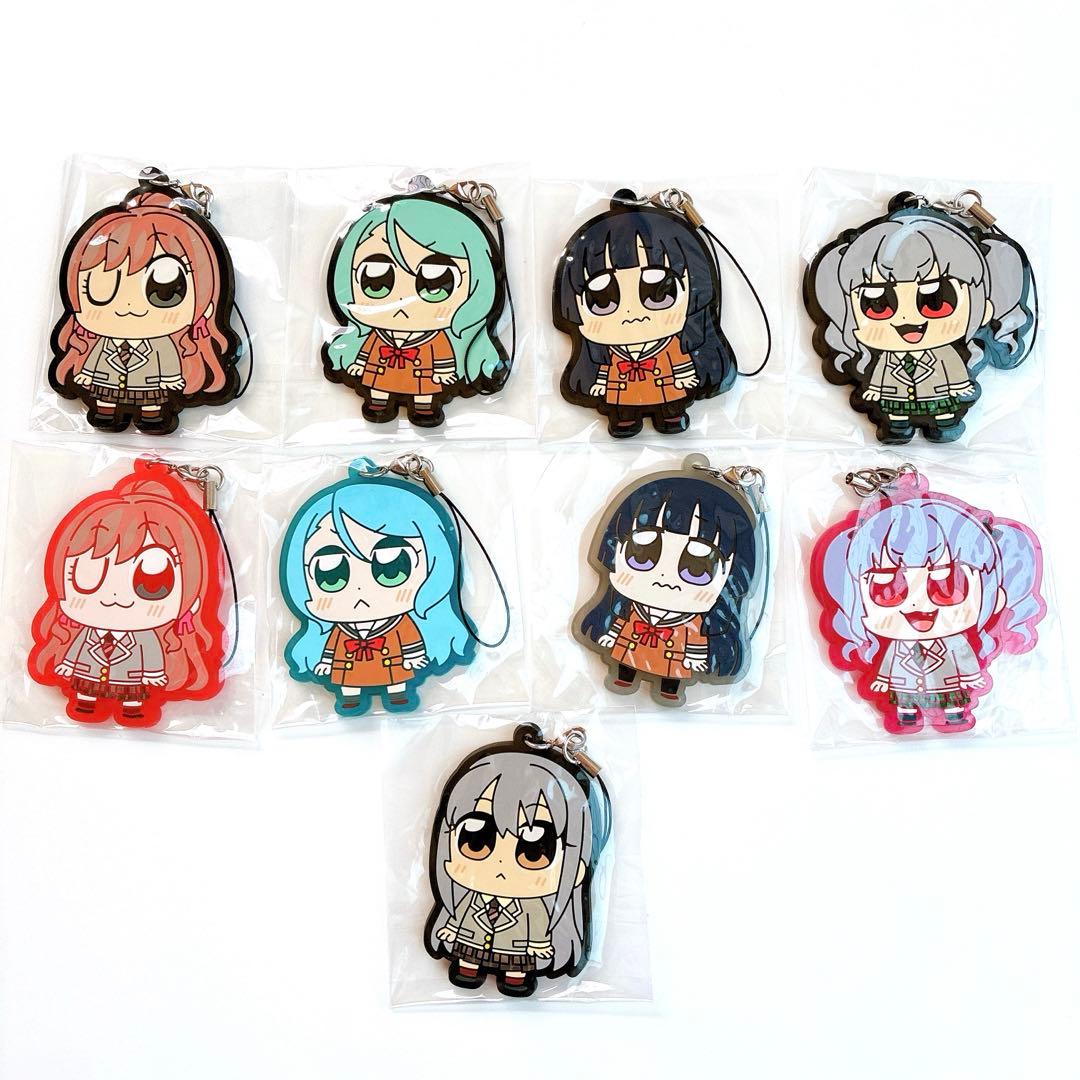 大川ぶくぶ BanG Dream! ラバーストラップ Roselia 9種