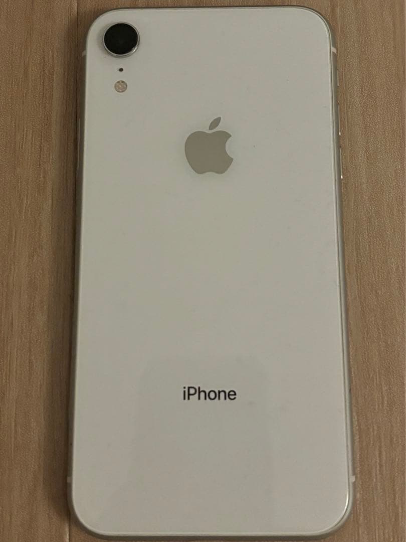 iPhoneXR ホワイト　傷なし