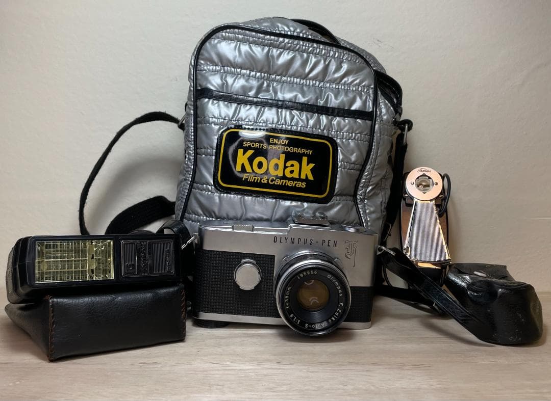 OLYMPUS PEN-F 1:1.8 f=38ｍｍ オリンパス フィルムカメラ