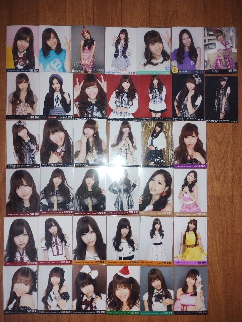 AKB48 河西智美 生写真 まとめ売り