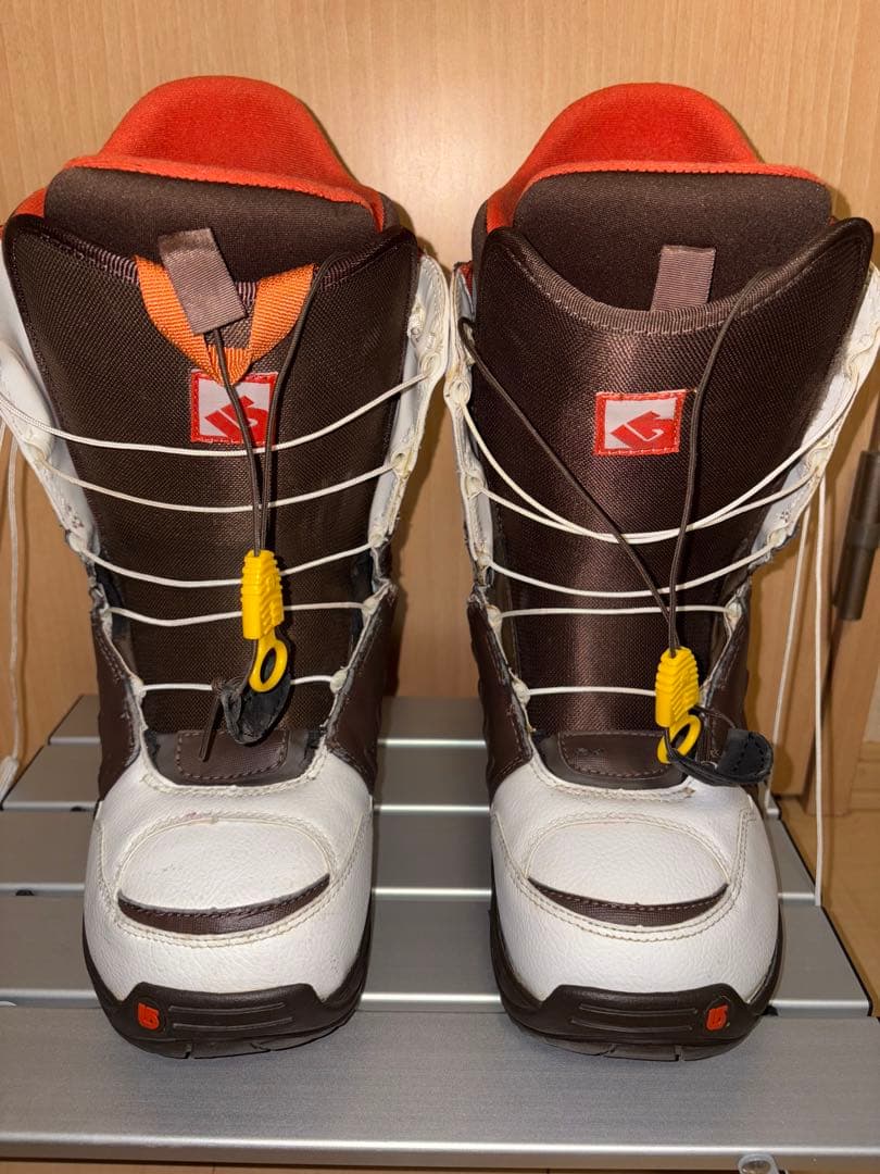 Burton スノーボードブーツ ブラウン/ホワイト