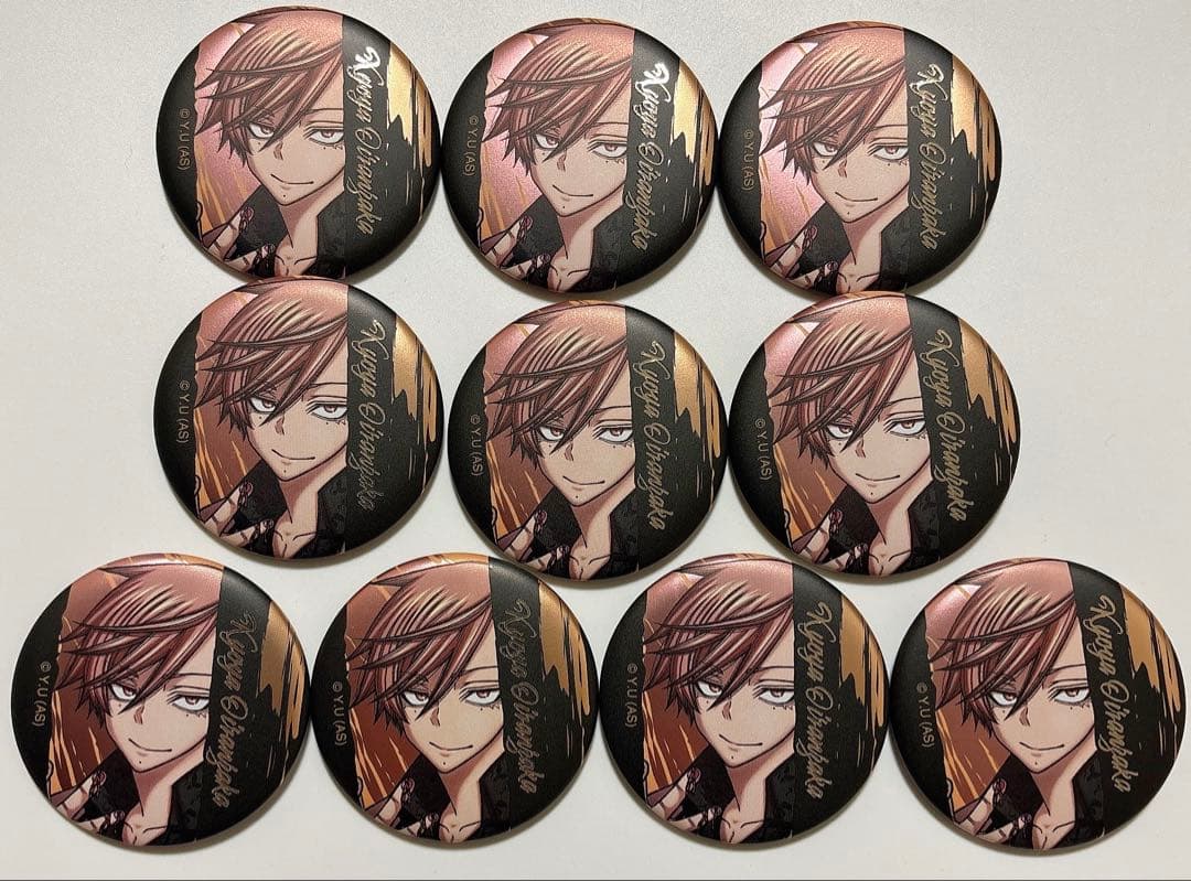 桃源暗鬼　マンガ展　缶バッジ　花魁坂京夜　10個セット