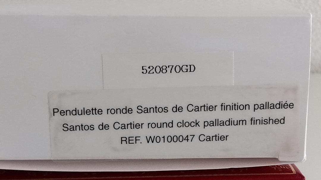 カルティエ トラベルクロック サントス 置時計 ジャンク