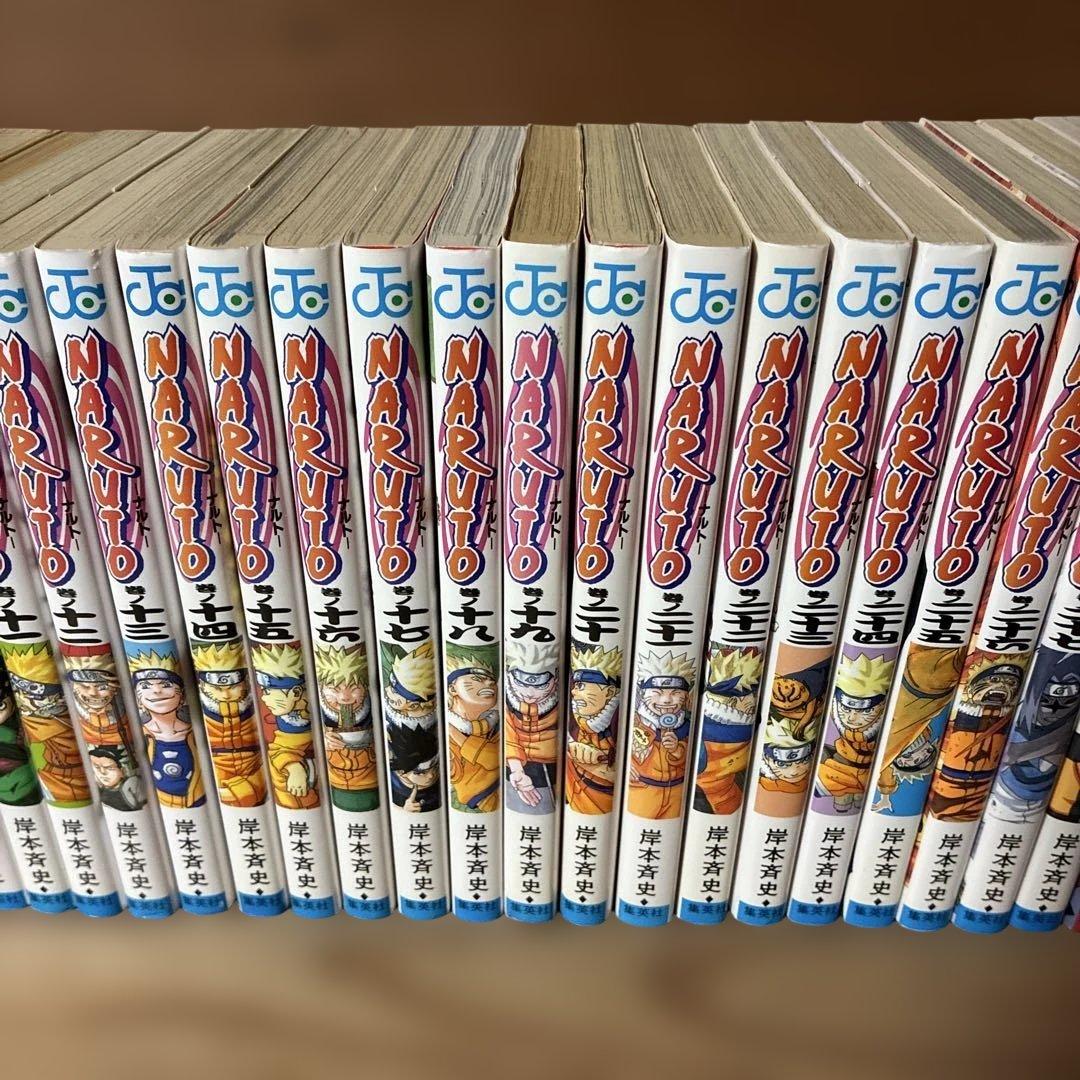 NARUT ナルト　全巻　1-72巻セット　28-72巻は比較的美品！0124