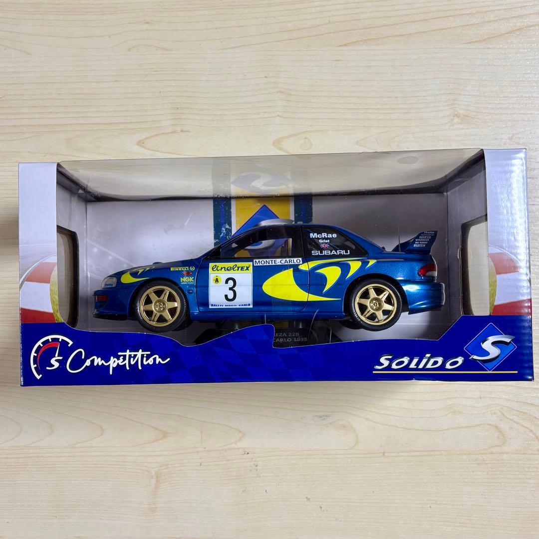 スバルインプレッサ S5 WRC Monte Carlo 1998