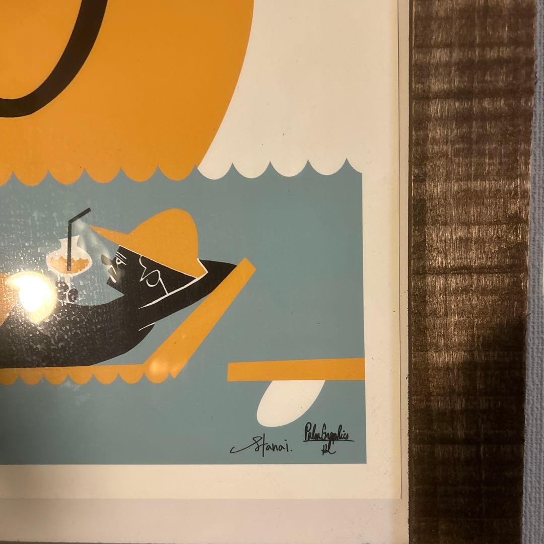 ※額付き【アートポスター】豊田弘治× 花井祐介（ALOHA）