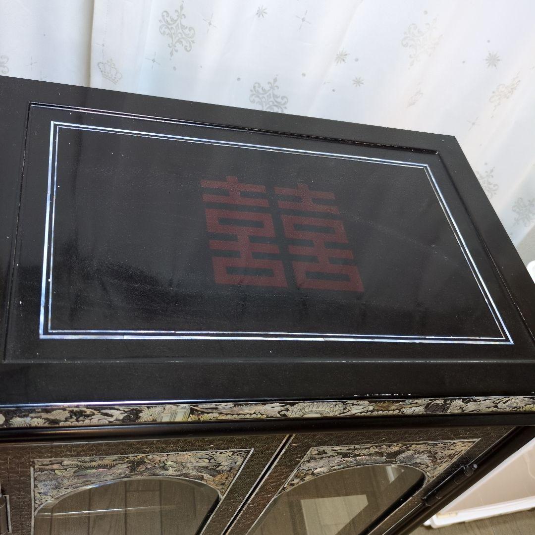 螺鈿細工　飾り棚　韓国伝統工芸 直接お渡し限定