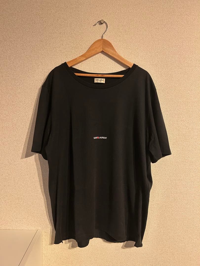 SAINT LAURENT ブラック Tシャツ