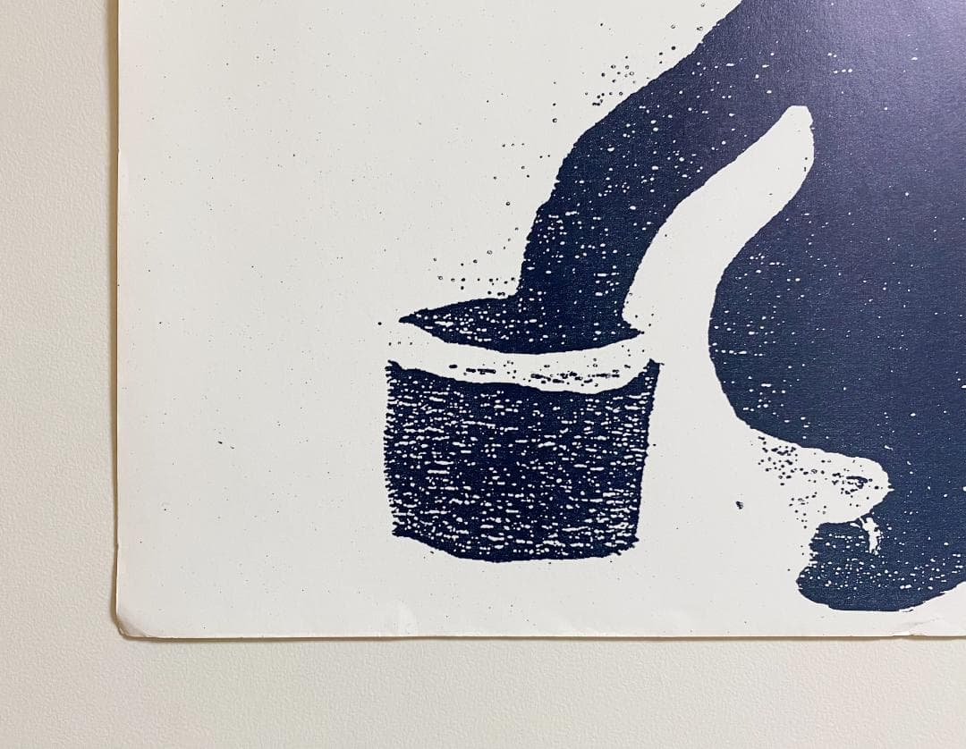 希少！おすすめ！仲條正義 2002年作『仲條のフジのヤマイ』シリーズポスター