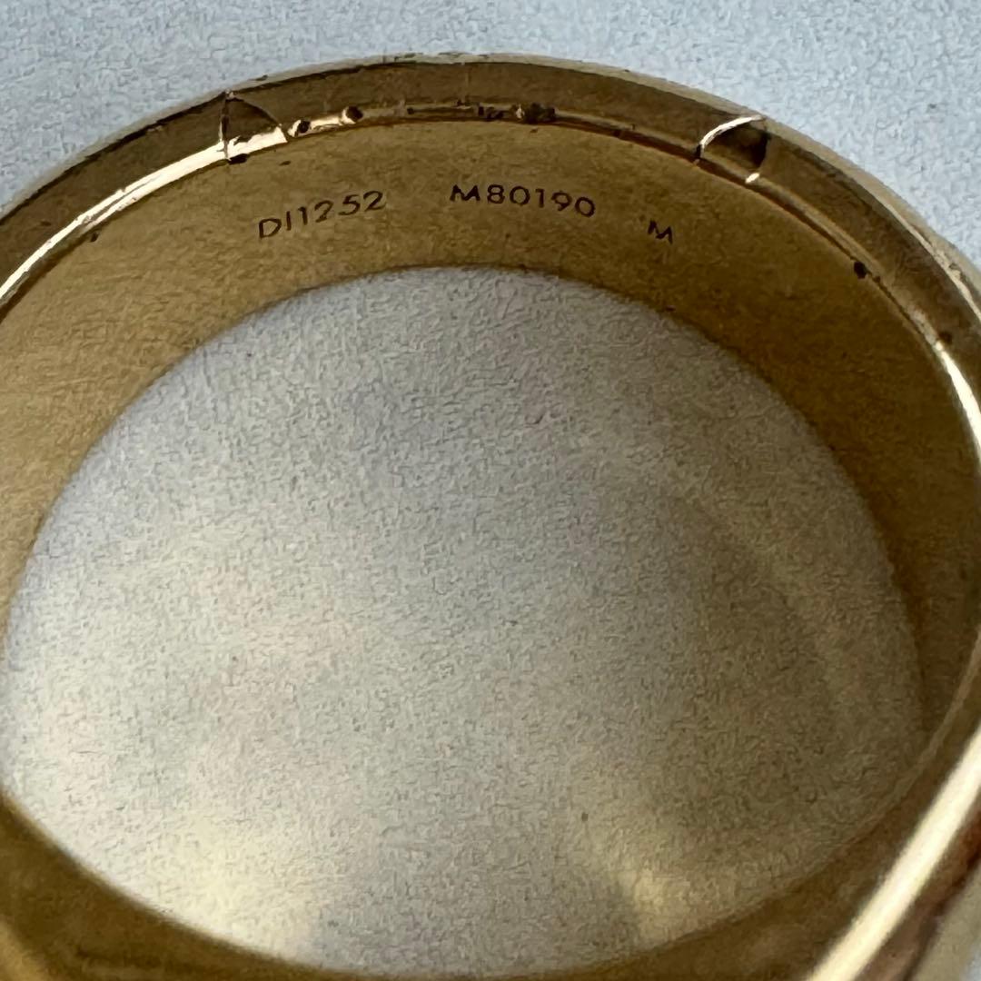 ルイヴィトン　シグネットリング　モノグラム　Mサイズ