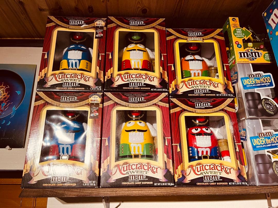 ★超激レア全色★ M&M's エムアンドエムズ くるみ割り人形 ディスペンサー