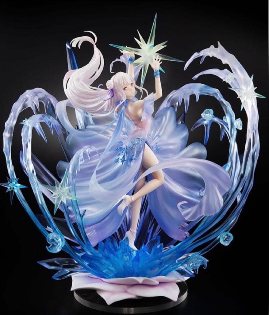 渋スク エミリア Crystal Dress Ver　フィギュア