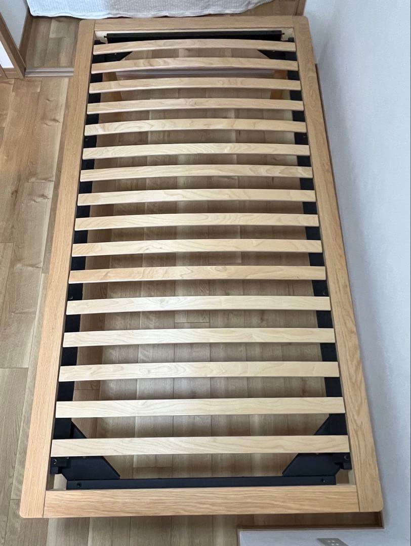 無印良品　木製ベッドフレーム　オーク材　シングル　即購入OK