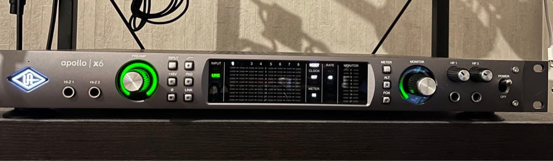 DTM・DAW Universal Audio Apollo x6