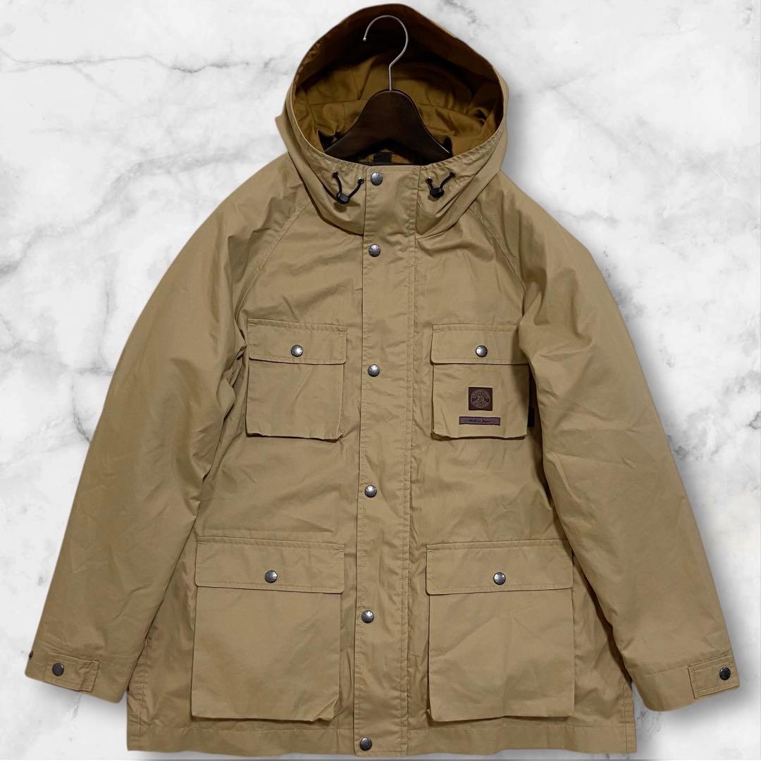 PAPAS PLUS 現行 ドライタッチ 3WAYアノラックフーデッドジャケット