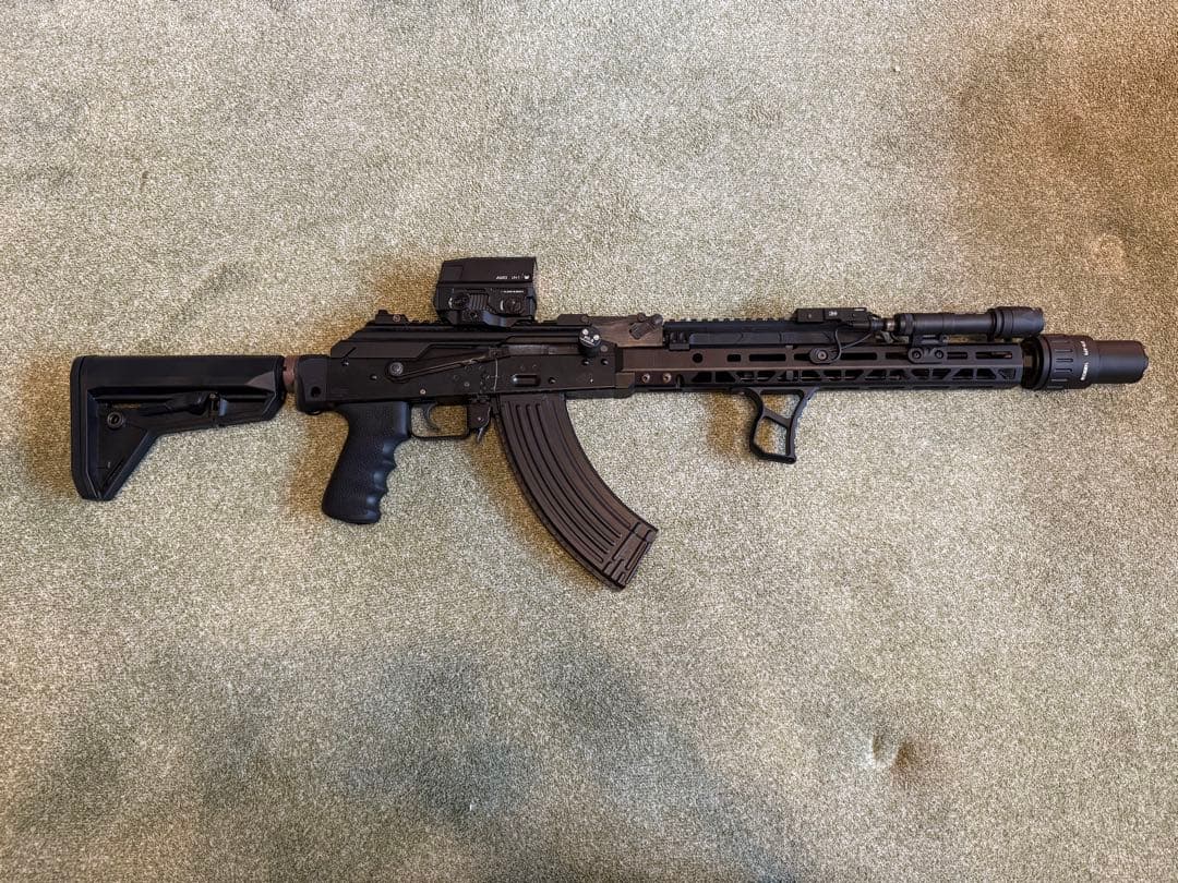 【総額17万】東京マルイガスブローバックAKM フルカスタム 動作確認済
