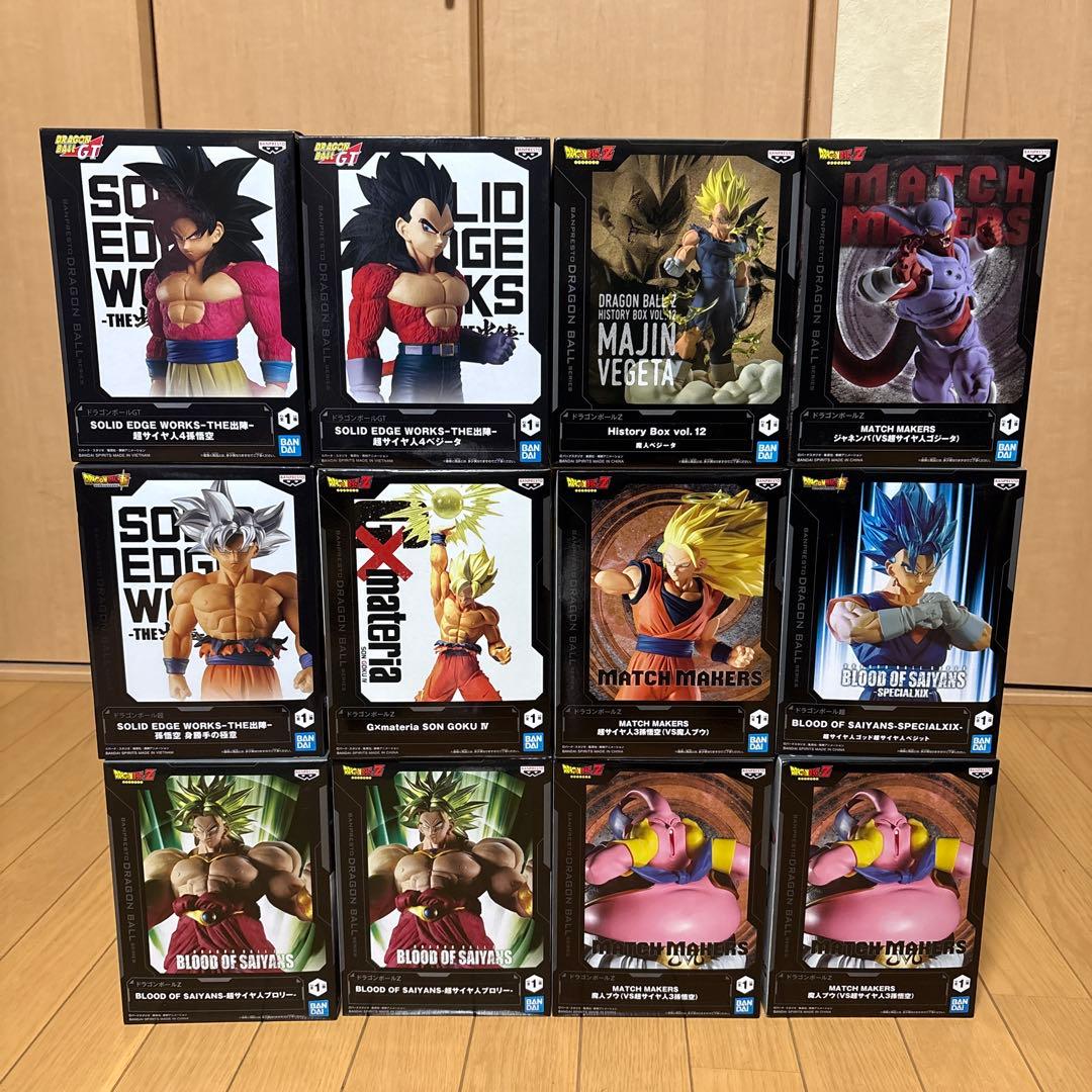 Y*a様 ドラゴンボールプライズフィギュア12点まとめ売り 未開封
