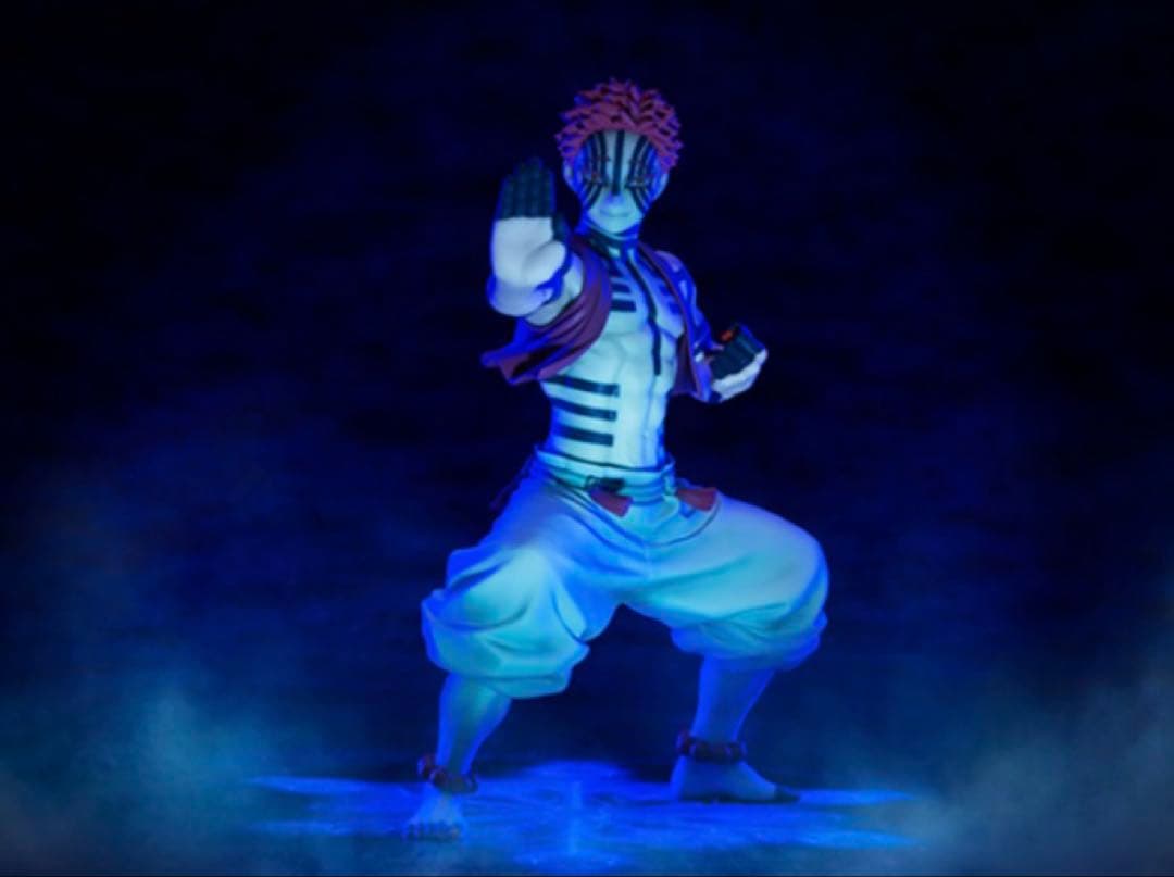 【新品未開封】 鬼滅の刃 上限の参 猗窩座 術式展開 破壊殺 羅針 1/8完成品