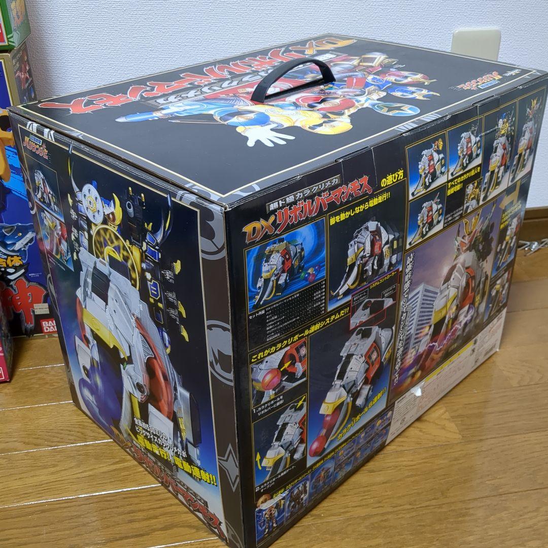 バンダイ 忍風戦隊ハリケンジャー　DX旋風神　DX天空神　DXリボルバーマンモス