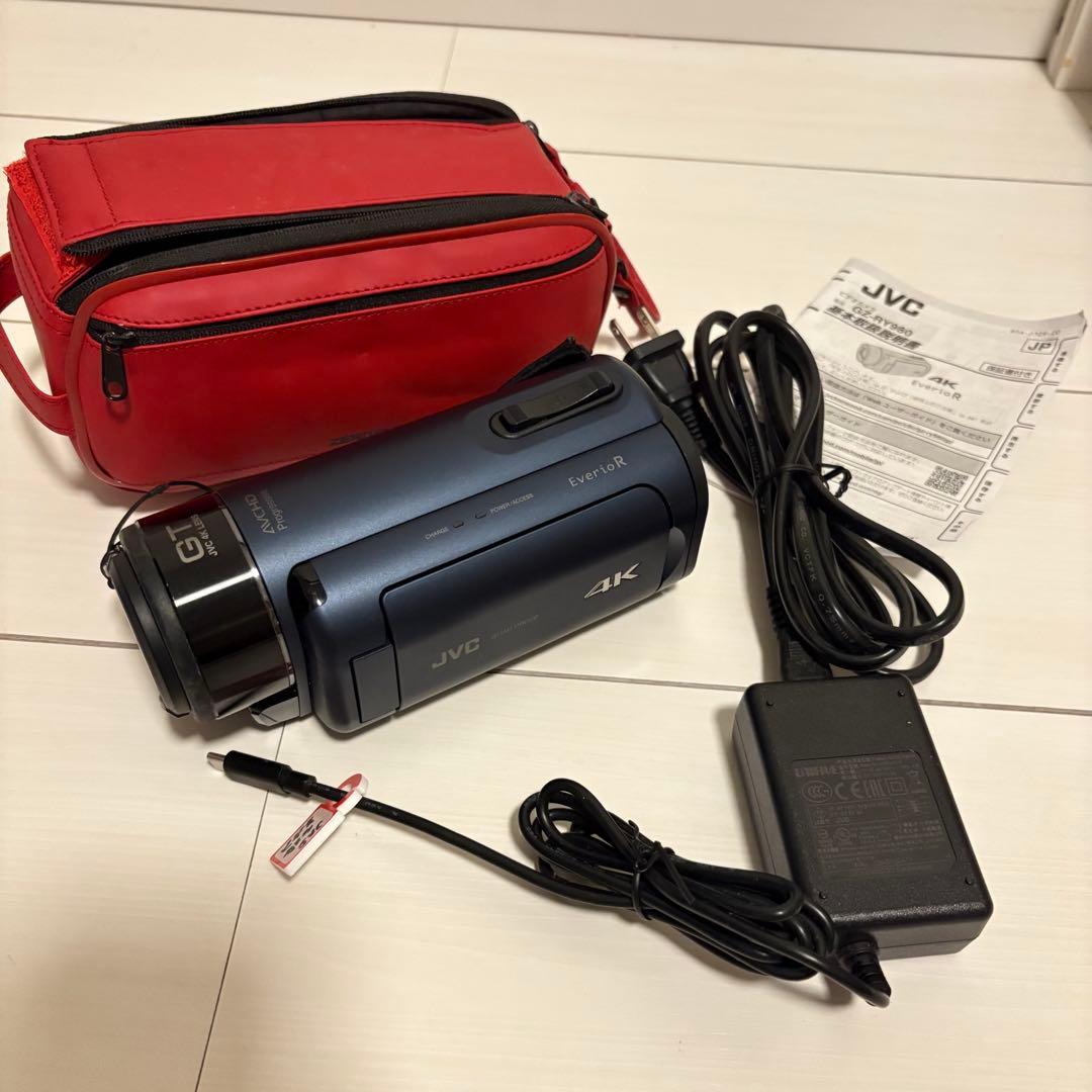 【VCKENWOOD JVC ビデオカメラ Everio R 4K撮影 防水 】
