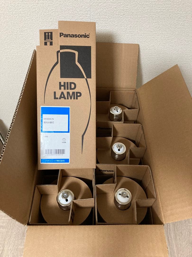 Panasonic HIDランプ HF400X/N 6個入り