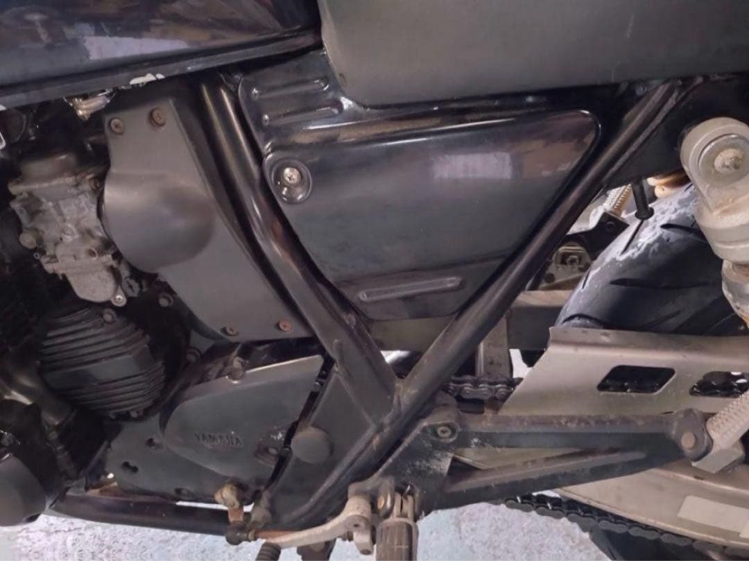 YAMAHA バイク用タンク 黒