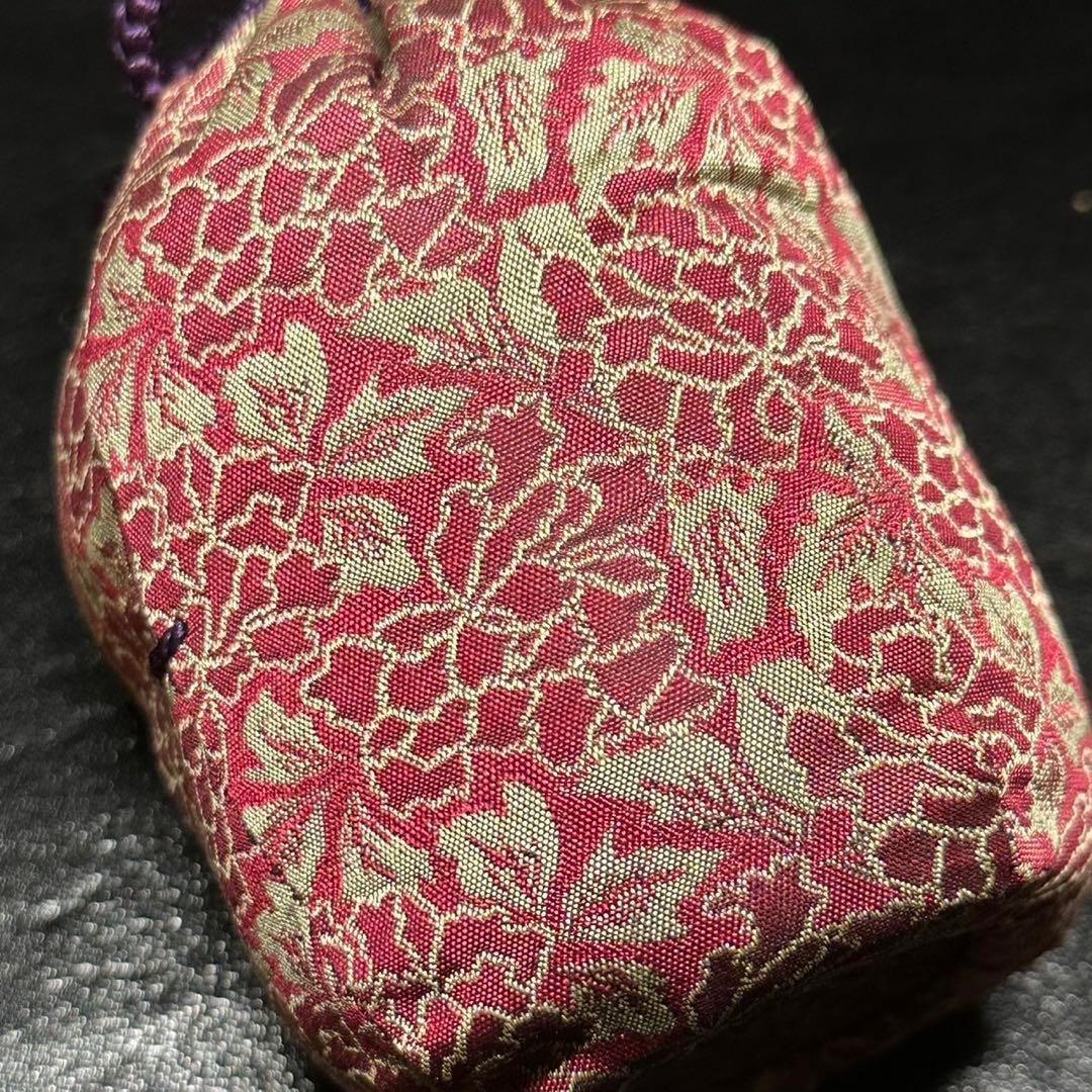 ★茶道具！備前焼 茶入！『木村 長十郎(友敬)』作！共箱/仕覆！★