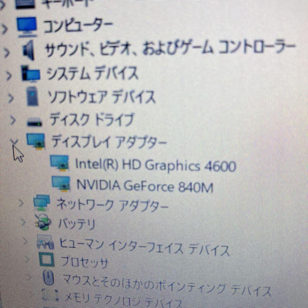 SSD グラボ搭載Corei7-4世代 16GB　Endeavorノート