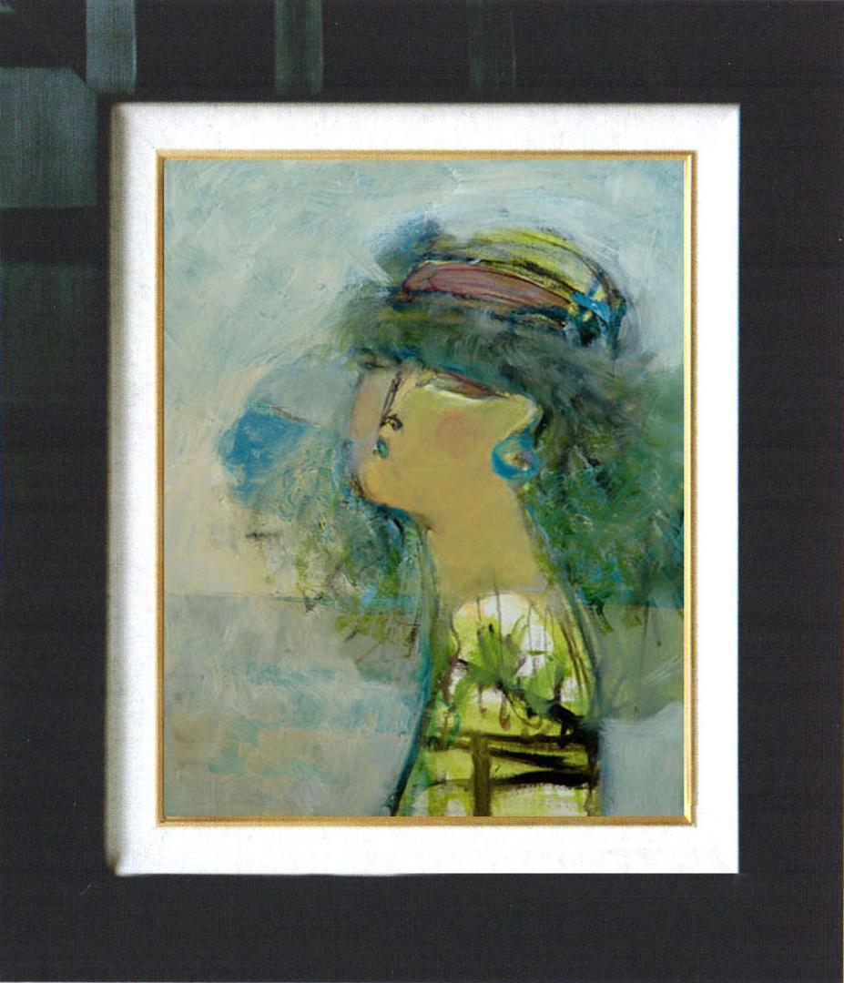 油絵 絵 絵画 インテリア F4-052113 人物 女性像