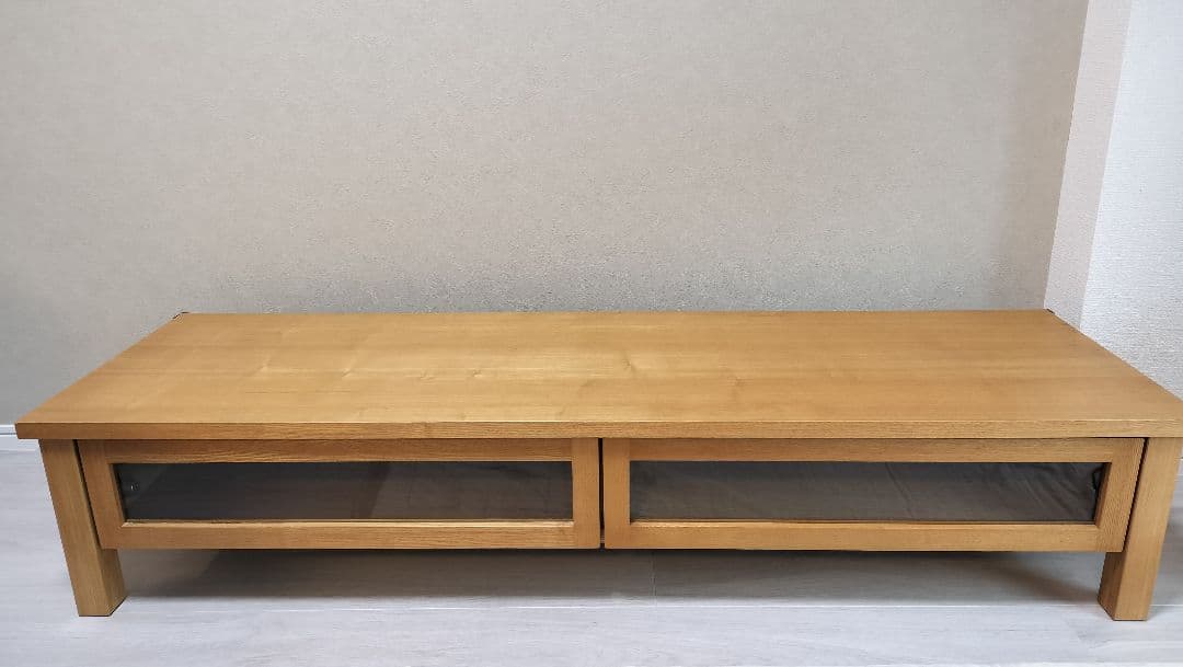 無印良品 テレビボード タモ材 150cm幅