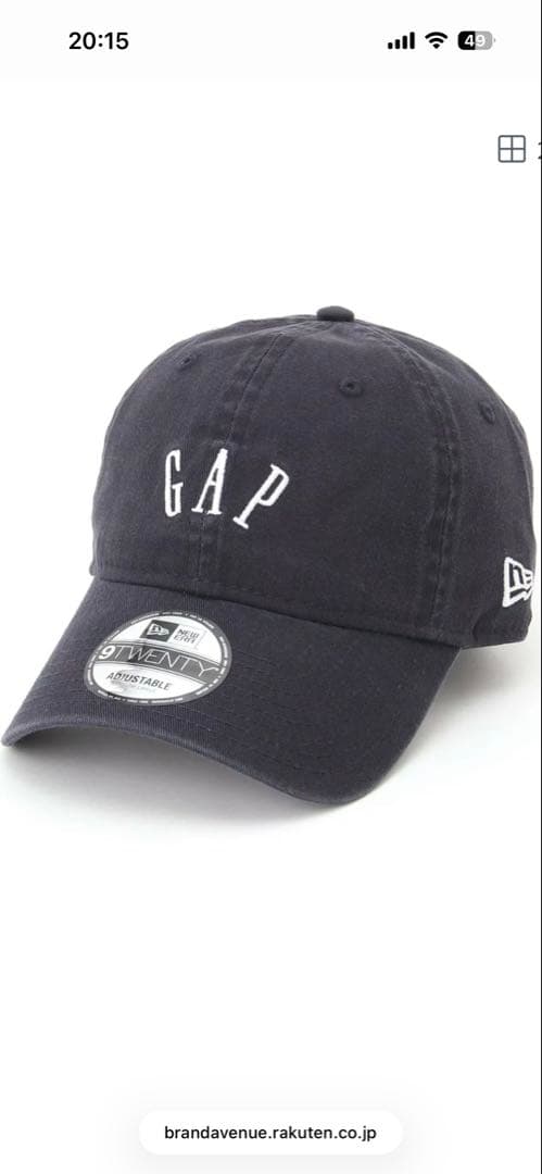 GAP NEWERA コラボキャップ