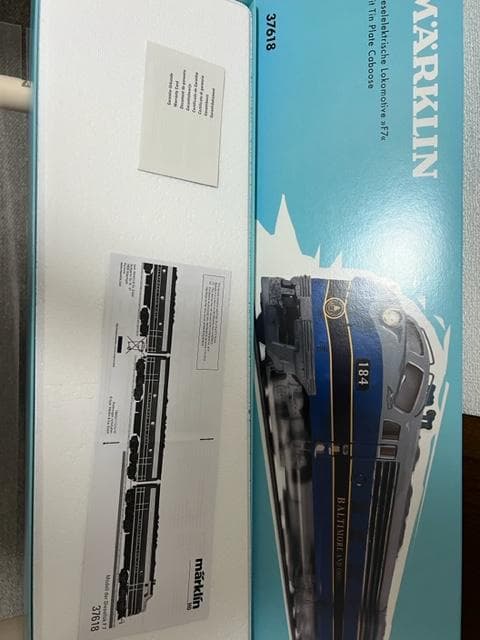 marklin 37618 F7＋カブース　Baltimore&Ohio R