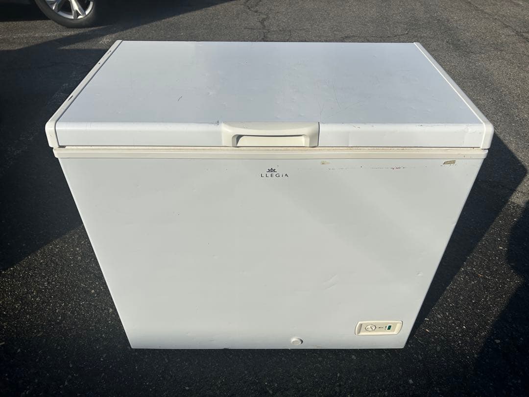 アレジア 冷凍ストッカー チェストフリーザー 上開き 206L 冷凍庫