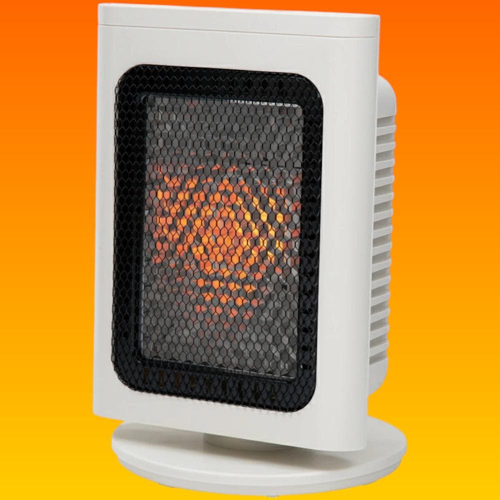 【電気代対策】電気ストーブ200W省エネ対応 ハニカム構造 転倒時自動オフ 節電