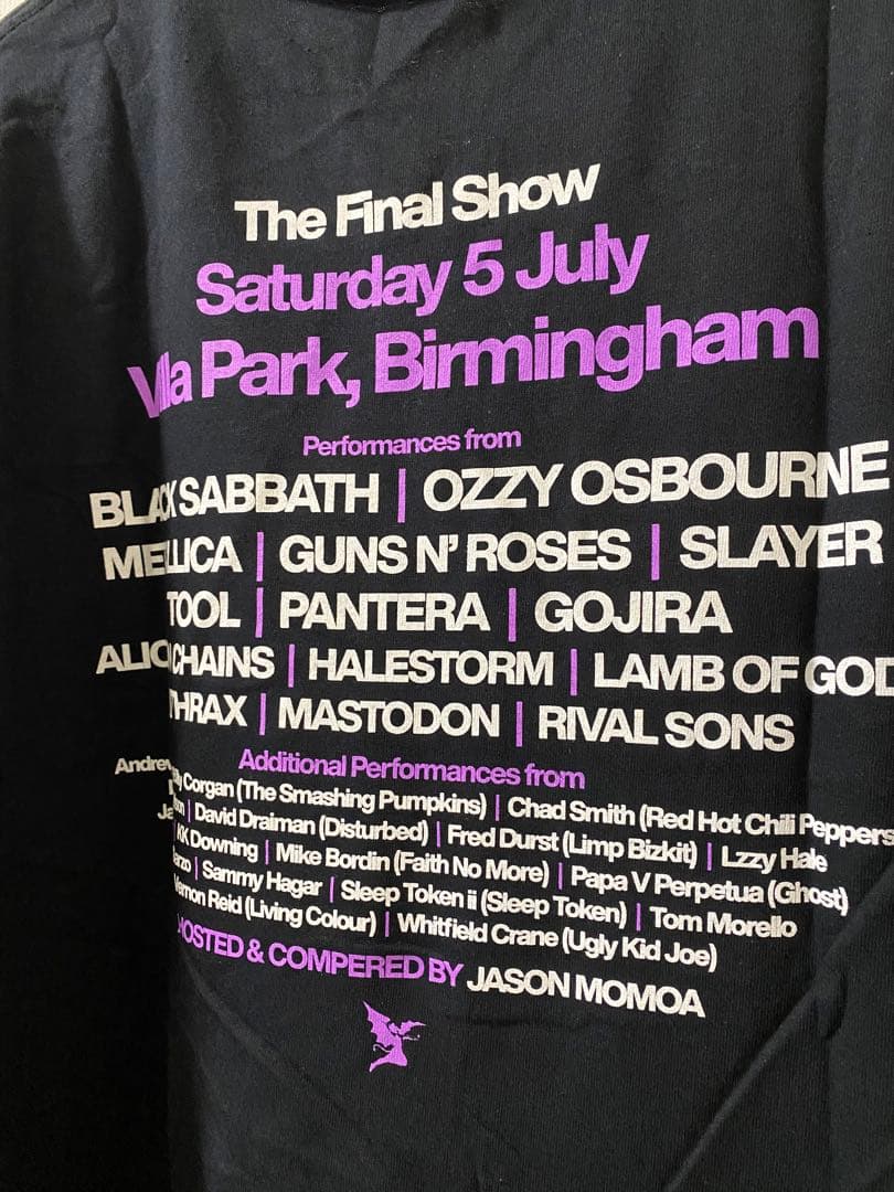 週末まで・未開封・OZZY公式＊Back To The beginning ・M