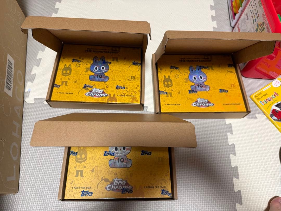 2025 Topps Chrome Labubu 3BOX セット