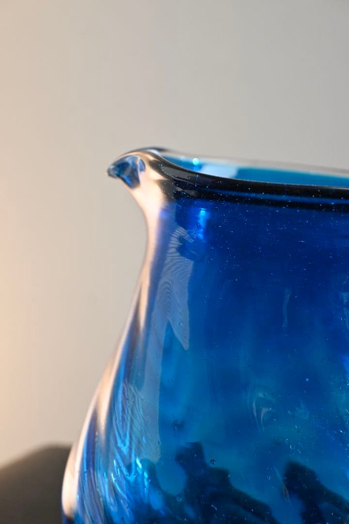 アンティーク　ガラス製花瓶 水差し