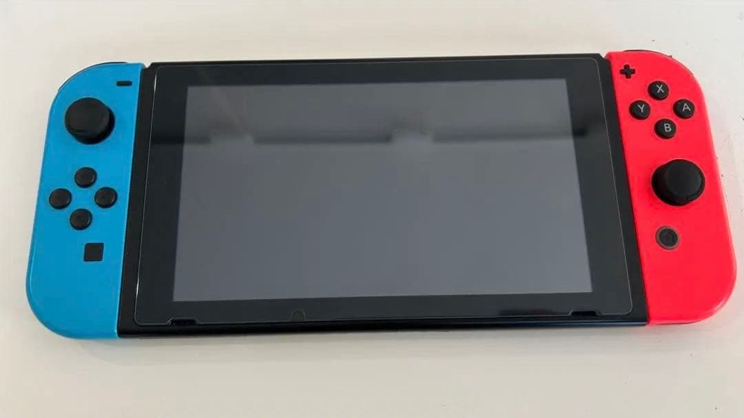 Nintendo Switch 本体 青/赤＋付属品＋箱付き