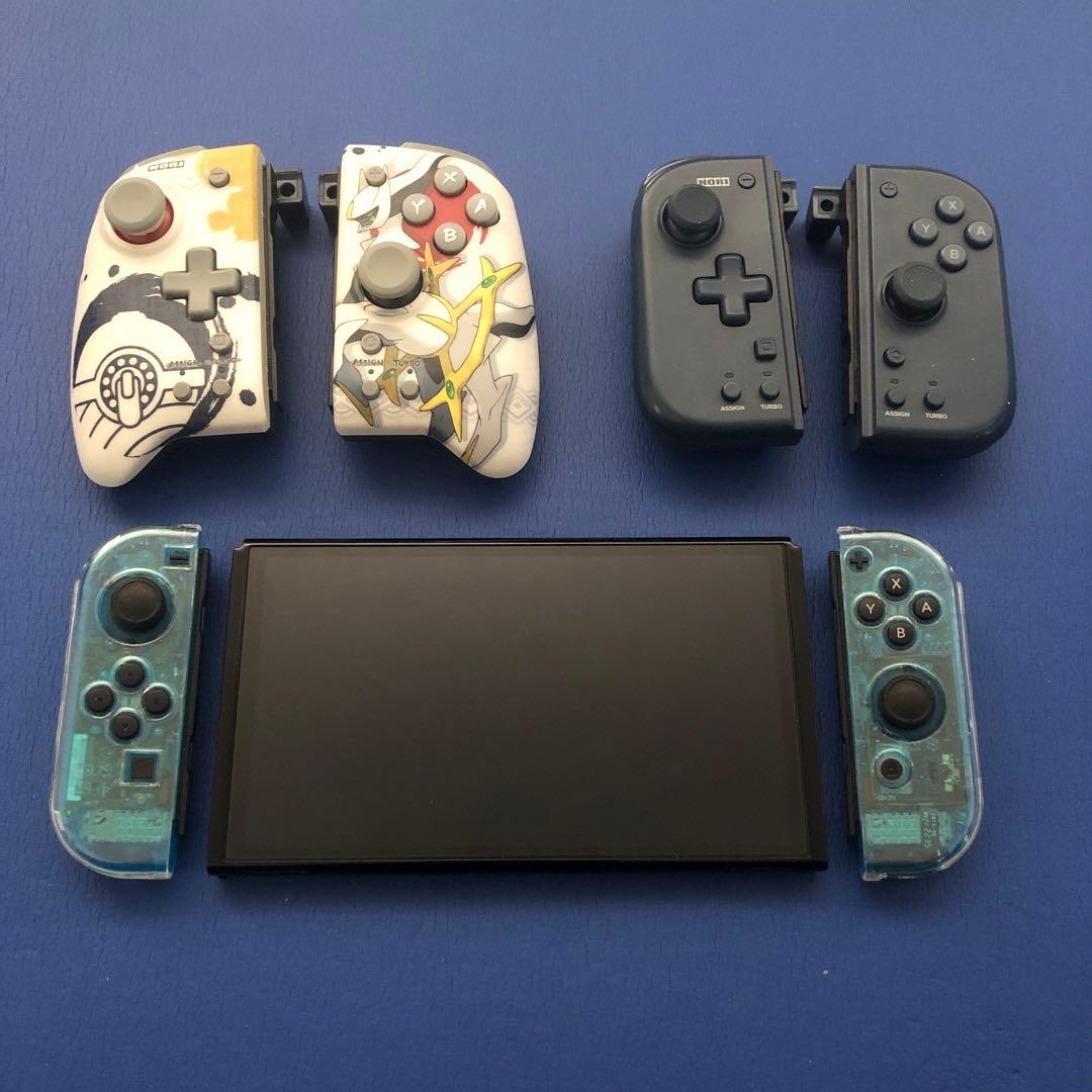 Nintendo Switch 有機EL 本体&コントローラー3種