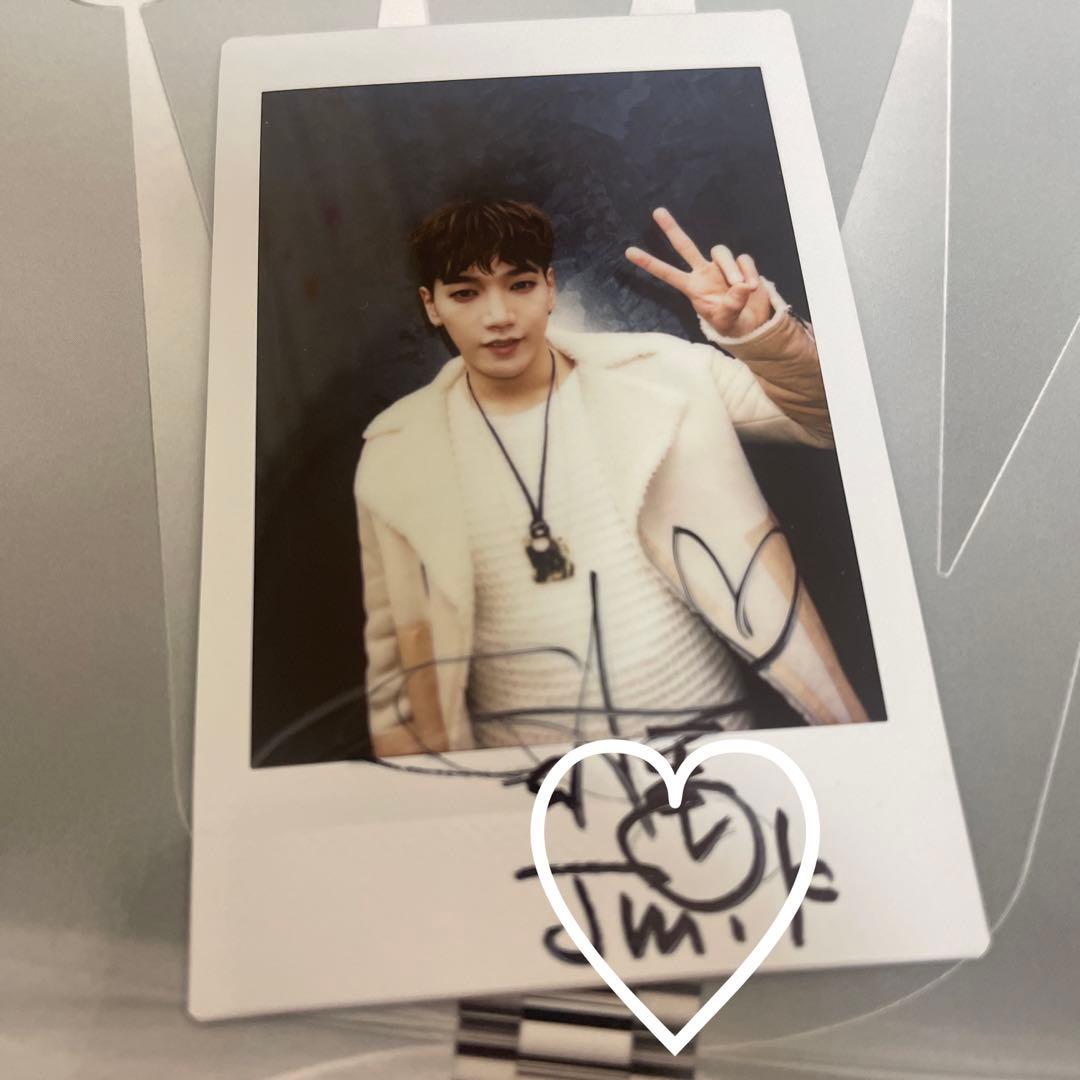 2PM JUN.K ジュンケイ　ポラ　直筆　サイン