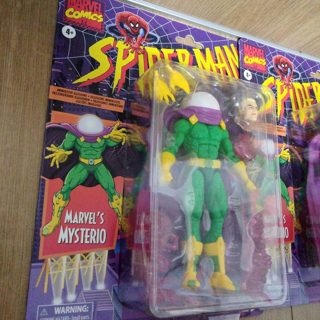 マーベルレジェンド　レトロパッケージ　ミステリオ　スパイダーマン